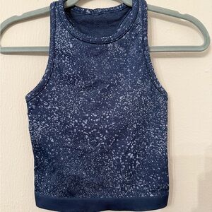 lululemon athletica Navy Blue Muscle Tee